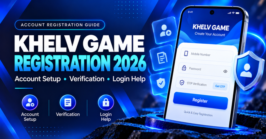 Khelv Game Registration 2026 account setup and mobile verification guide